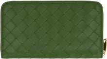 Load image into Gallery viewer, Leather zip-around wallet