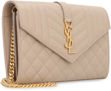 Carica l'immagine nel visualizzatore di Gallery, Wallet on chain Monogram in pelle
