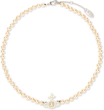 Carica l'immagine nel visualizzatore di Gallery, Collana Olympia con perle e strass