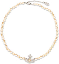 Carica l'immagine nel visualizzatore di Gallery, Collana Olympia con perle e strass