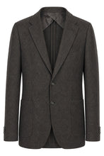 Load image into Gallery viewer, Single-breasted jacket in wool and cashmere