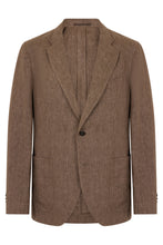 Load image into Gallery viewer, Linen single-breasted jacket