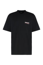 Load image into Gallery viewer, Round neck cotton T-shirt