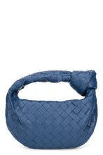 Carica l'immagine nel visualizzatore di Gallery, Borsa passepartout Jodie mini in nappa con design Intrecciato