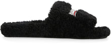 Load image into Gallery viewer, Furry Slide flat sandals