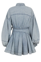Load image into Gallery viewer, Mini denim dress