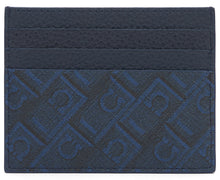 Carica l'immagine nel visualizzatore di Gallery, Portacarte monogram in pelle