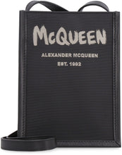 Carica l'immagine nel visualizzatore di Gallery, Messenger bag Graffiti Edge in pelle e nylon