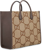 Carica l'immagine nel visualizzatore di Gallery, Tote bag in tessuto jumbo GG