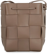 Load image into Gallery viewer, Cassette leather bucket bag