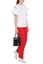 Load image into Gallery viewer, Ruffled cotton t-shirt
