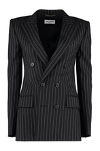 Load image into Gallery viewer, Double-breasted wool jacket