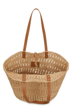 Load image into Gallery viewer, Panier raffia tote bag