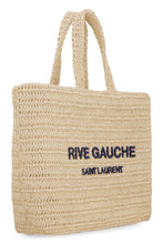 Carica l'immagine nel visualizzatore di Gallery, Tote bag Rive Gauche in rafia