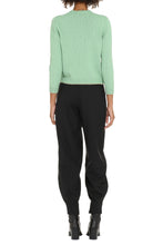 Load image into Gallery viewer, Logo-button cotton cardigan