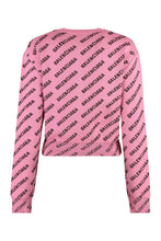 Load image into Gallery viewer, Jacquard crew-neck sweater