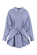 Carica l'immagine nel visualizzatore di Gallery, Camicia in cotone con collo button-down