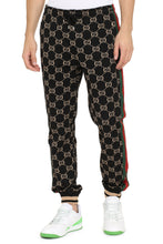 Carica l'immagine nel visualizzatore di Gallery, Track-pants in cotone con logo
