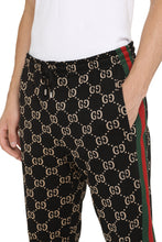 Carica l'immagine nel visualizzatore di Gallery, Track-pants in cotone con logo