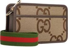 Carica l'immagine nel visualizzatore di Gallery, Mini borsa a tracolla in tessuto Jumbo GG