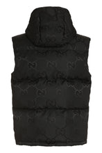 Carica l'immagine nel visualizzatore di Gallery, Gilet imbottito con cappuccio