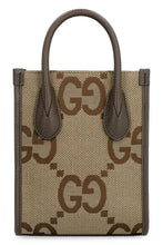 Carica l'immagine nel visualizzatore di Gallery, Mini-bag in tessuto Jumbo GG