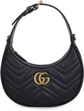 Carica l'immagine nel visualizzatore di Gallery, Mini-bag GG Marmont in pelle trapuntata