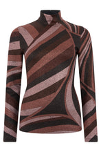 Load image into Gallery viewer, Long-sleeve shirt in printed jersey