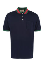 Load image into Gallery viewer, Stretch cotton piqué polo shirt