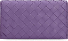 Load image into Gallery viewer, Leather wallet with shoulder strap