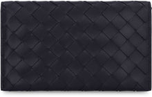 Load image into Gallery viewer, Leather wallet with shoulder strap