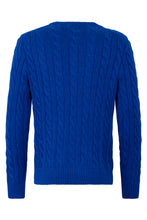 Carica l'immagine nel visualizzatore di Gallery, Maglione in cotone intrecciato con ricamo