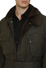 Carica l'immagine nel visualizzatore di Gallery, Parka Oilcloth con cappuccio