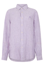 Carica l'immagine nel visualizzatore di Gallery, Camicia a righe in lino
