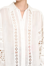 Carica l'immagine nel visualizzatore di Gallery, Camicia Devi Spliced Billow in ramié