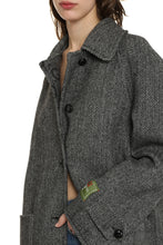 Carica l'immagine nel visualizzatore di Gallery, Cappotto reversibile in lana