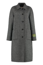 Carica l'immagine nel visualizzatore di Gallery, Cappotto reversibile in lana