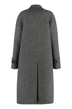 Carica l'immagine nel visualizzatore di Gallery, Cappotto reversibile in lana