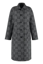 Carica l'immagine nel visualizzatore di Gallery, Cappotto reversibile in lana