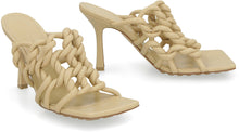 Load image into Gallery viewer, Stretch leather mules