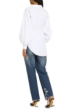 Load image into Gallery viewer, Asymmetric cotton shirt