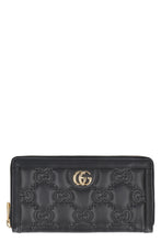 Load image into Gallery viewer, Leather zip around wallet