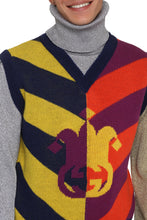 Carica l'immagine nel visualizzatore di Gallery, Pullover jacquard in lana