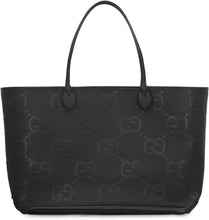 Carica l'immagine nel visualizzatore di Gallery, Borsa shopping jumbo GG in pelle