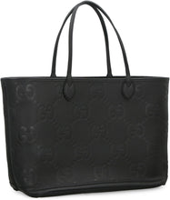 Carica l'immagine nel visualizzatore di Gallery, Borsa shopping jumbo GG in pelle