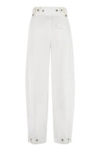 Load image into Gallery viewer, High-waist tapered-fit trousers