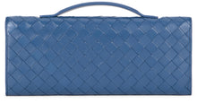 Carica l'immagine nel visualizzatore di Gallery, Clutch Andiamo in nappa intrecciata