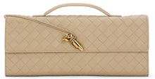 Carica l'immagine nel visualizzatore di Gallery, Clutch Andiamo in nappa intrecciata