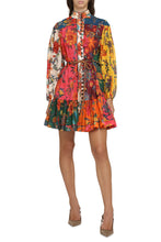 Carica l'immagine nel visualizzatore di Gallery, Abito Ginger in cotone con fantasia floreale