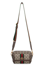 Carica l'immagine nel visualizzatore di Gallery, Mini borsa a tracolla Ophidia in tessuto GG supreme